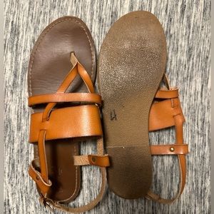 Brown Sandals, Women Size 11